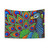 Vibrant Paisley Peacock Tapestry Wall Hanging