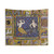 Medieval Bestiary Tapestry featuring Harpy and Centaur Fantastic Animals