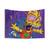 Colorful Simpsons Bart Simpson Tapestry