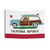 California Woodie Flag Tapestry