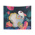 Vibrant Flower Guppy Tapestry for Aquariums