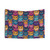 Cat Family Pattern Tapestry
