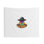 Neon Desert UFO Tapestry with Extraterrestrial Imagery