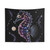 Astral Seahorse Tapestry - Colorful Galaxy Ocean Wall Hanging
