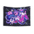 Magical Octopus Tapestry with Cosmic Ocean and Floral Elements