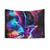 Cosmic Dragon Tapestry - Galaxy Wall Hanging