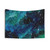 Emerald Galaxy Tapestry - Vibrant Space-Themed Wall Hanging