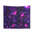 Galaxy Dark Matter Fuchsia Purple Tapestry