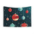 Joy to the Universe Christmas Tapestry featuring planets, solar system, and galaxy