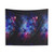 Blue Cosmic Star Galaxy Tapestry