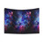 Blue Cosmic Star Galaxy Tapestry