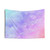 Pastel Galaxy Tapestry with Stars and Celestial Motifs