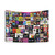 Musical Collage Tapestry for Home Decor