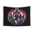 Neon Cyberpunk Space Warriors Tapestry Wall Art