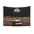 Retro Futuristic Missing Home Tapestry