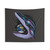Cosmic Whale Eating Earth | Space Fantasy Art Tapestry