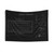 Football Dimensions Tapestry with White Stencil Design