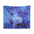 Galaxy Sparkle Stars Periwinkle Blue Tapestry Wall Hanging