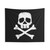 Captain Harlock's Jolly Roger Tapestry featuring the iconic pirate flag