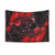 Galaxy Tapestry with Red Spider Lilies and Webs