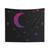 Bi Moon and Stars Tapestry - Bisexual Galaxy Wall Hanging