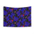 Geometric Space Tapestry with Retro 90s Galaxy Pattern