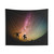 Skateboarding Under The Milky Way Tapestry