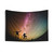 Skateboarding Under The Milky Way Tapestry