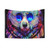Cosmic Bear Tapestry - Galaxy and Universe Wall Decor