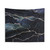 Glamour Night Black Milky Way Galaxy Tapestry