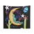 Alien Moon Psychedelic Space Tapestry Wall Hanging
