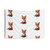 Pixel Fox Tapestry Wall Hanging