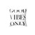 Good Vibes Only Pillow - Stylish Tumblr-Inspired Home Decor