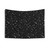 Space-themed tapestry wall hanging with planets, stars, and cosmic patterns