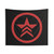 Mass Effect Renegade Logo Red Tapestry