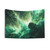 Space Galaxy Tapestry by Green Color