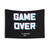Distorted GAME OVER Tapestry for Gamers