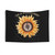 Hippie Sunflower Tapestry Wall Hanging