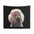 Funny Hippie Poodle Tapestry