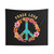 Hippie Peace Love Tapestry Wall Decor