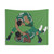 Celtics Duo Jaylen Brown and Jayson Tatum Celebration Tapestry