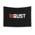 Rust Game Logo Tapestry