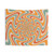 Retro Swirl 70s Psychedelic Tapestry