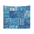 Bohemian Ocean Blue Tapestry Wall Art