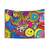 Vibrant Hippie Vibes Tapestry Wall Hanging