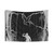 Hunger Games Tapestry - Matte Black Woodland Scene