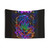 Vibrant Cannabis Leaf Tapestry