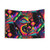 Psychedelic Abstract Colorful Tapestry
