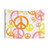 1960s Retro Peace Sign Tapestry Wall Hanging