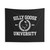 Silly Goose University meme design tapestry wall hanging